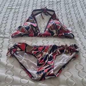 Colorful Geometric Bikini Set